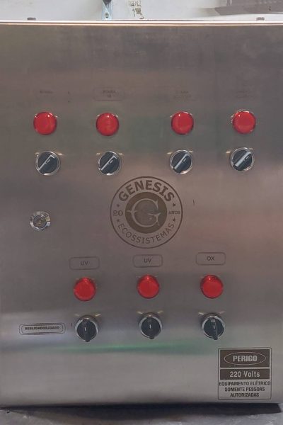 Painel de comando elétrico